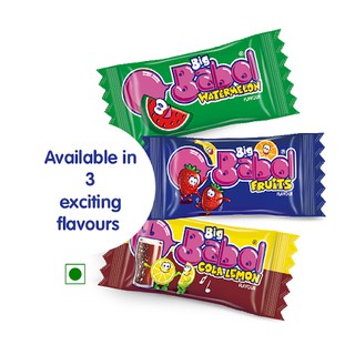 ( Lẻ 1k ) Kẹo gum thổi Big Babol hương trái cây 4gr