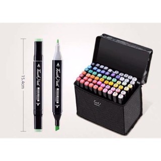 Bút Marker Touch Túi Vải 24/36/48 Cây Màu - Chuyên Mỹ Thuật