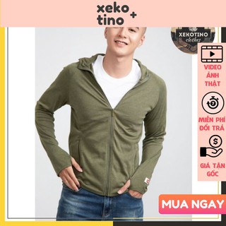 Áo Chống Nắng Nam Xekotino Mẫu Trơn, 2 Lớp Chất Vải Thun Kim Cương Siêu Cấp, Áo Khoác Chống Nắng Cản 95% UV