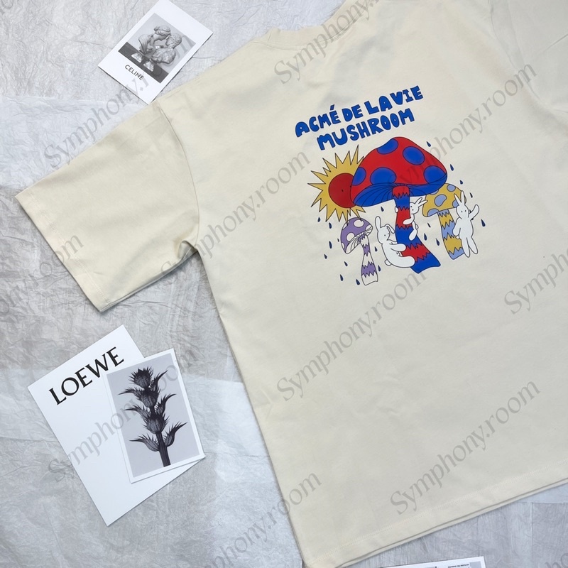 Áo Thun ADLV Mushroom Beige