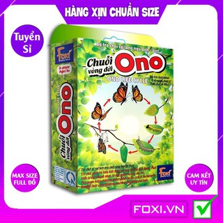 Board game-Chuỗi Ono vòng đời Ếch Bướm Foxi-thẻ glenndoman và flashcard thông minh-siêu rẻ-Tăng cường khả năng ứng biến