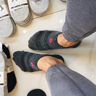[FreeShip] 5 Đôi Tất Lười Nam hàng loại 1 vải cotton dày, tất nam cổ ngắn thoáng khí chống hôi chân