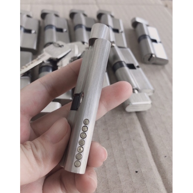 Ruột khoá tay gạt TESSA ( combo 5 ruột khoá tay gạt dùng chung 1 chìa chủ , 32x70 , loại 1 đầu chìa )