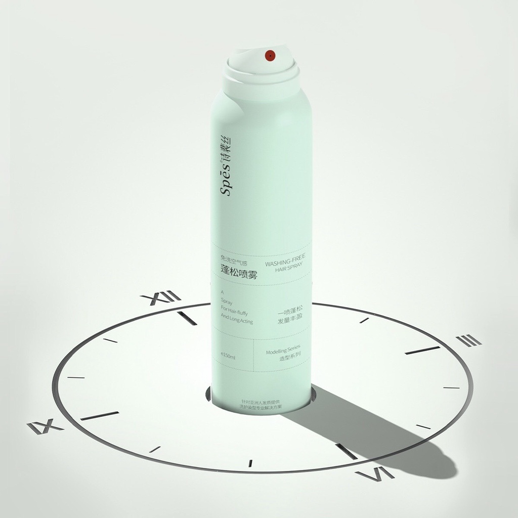 Dầu gội khô xịt gội khô SPES tóc bồng bềnh Washing Free Hair Spray Dry Shampoo hot tiktok SPES01 SPES03 SPES04