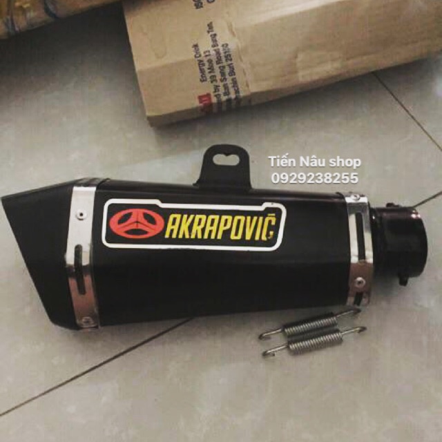 Bô Akpovic đầy đủ luôn cổ gắn mọi xe Ex150 Winner Sonic Raider Satria Wave Dream Sirus ... [tặng tiêu và lò xo]