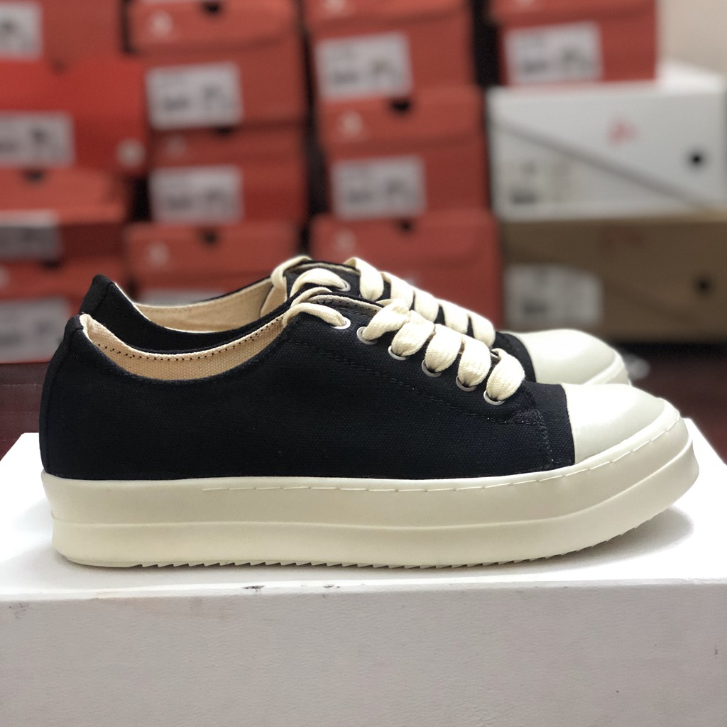 Giày Rick Owen, Giày Sneaker Ro Đế Thơm Vani Tăng Chiều Cao 4cm Full Size Nam Nữ