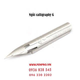 Ngòi Calligraphy G Trắng - penpro