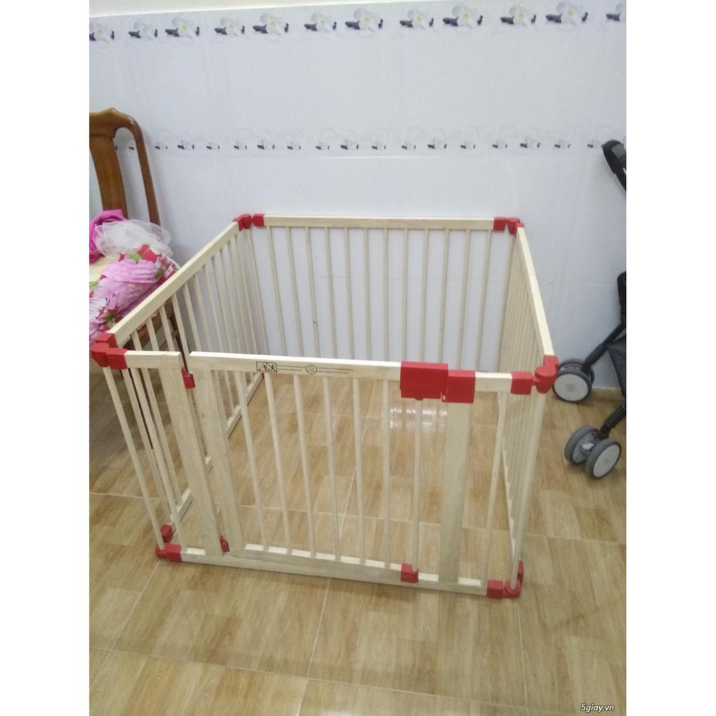 Cũi 5d playpen 6 cánh