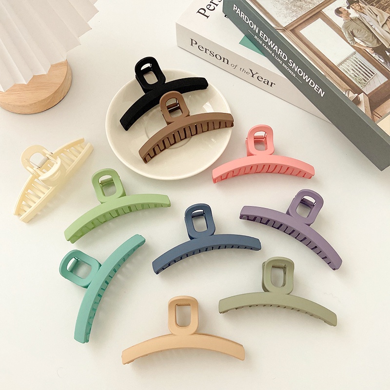 Kẹp Tóc Bằng Nhựa Acrylic Thời Trang Hàn Quốc Dành Cho Nữ