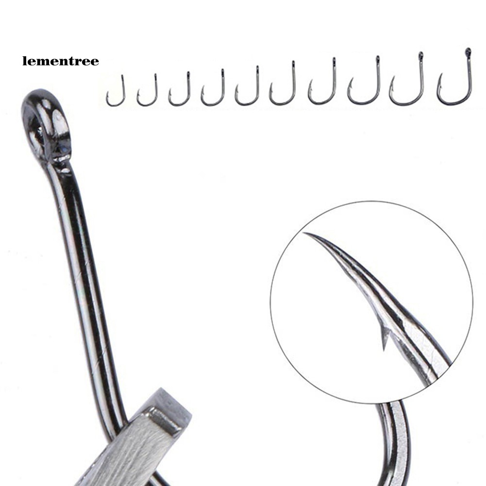 ❉Đồng Hồ Đeo Tay Hwrxrx HWRX❉Set 100 Móc Câu Cá Bằng Thép Cacbon