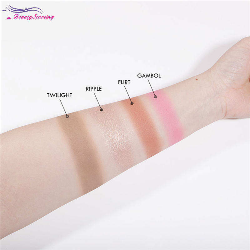 (hàng Mới Về) Bảng Phấn Bắt Sáng Imagic 4 Màu Lấp Lánh Cao Cấp | BigBuy360 - bigbuy360.vn