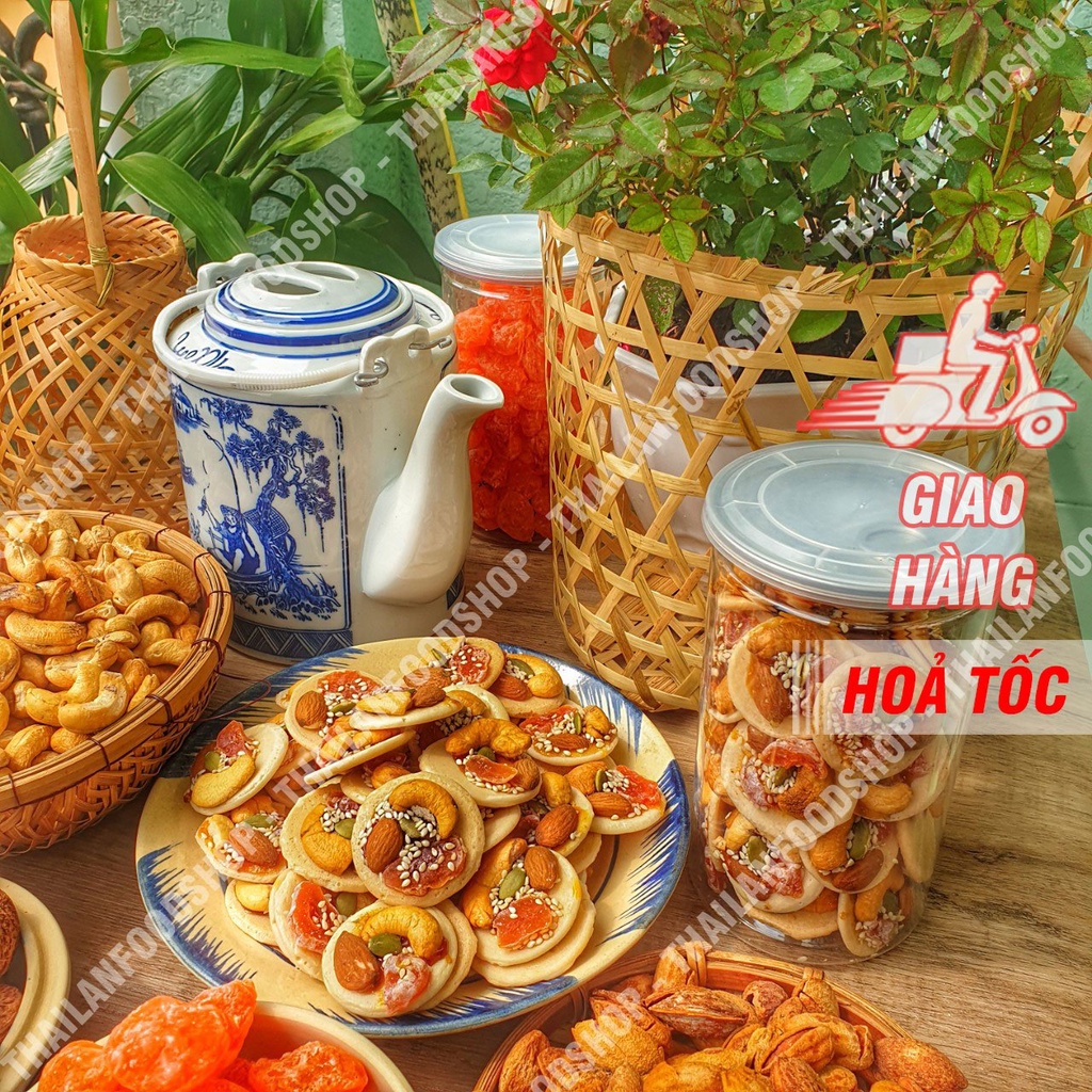 Bánh Đồng Tiền Mix Hạt Dinh Dưỡng Lon 300gr