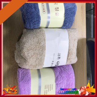 Khăn Tắm Lông Cừu Hàn Quốc Cao Cấp – Khăn Bông Tắm Chất Liệu Mềm Mịn Nhanh Khô Siêu Thấm