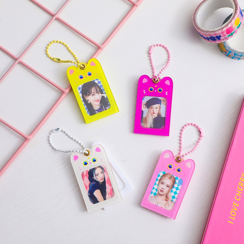 Móc Khóa Acrylic Hình Chú Chó Hoạt Hình Đáng Yêu Phong Cách Hàn Quốc