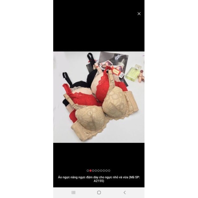 (2155)áo lót siêu nâng ngưc_dày 5cm hàng quảng châu cao cấp