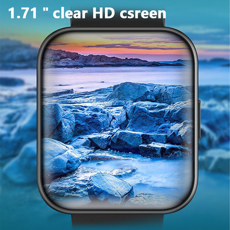 Đồng Hồ Thông Minh  COBRAFLY C17 Màn Hình Lớn 1.71 Inch Chống Nước Ip68 Vs Gt1 / Gt2 2021