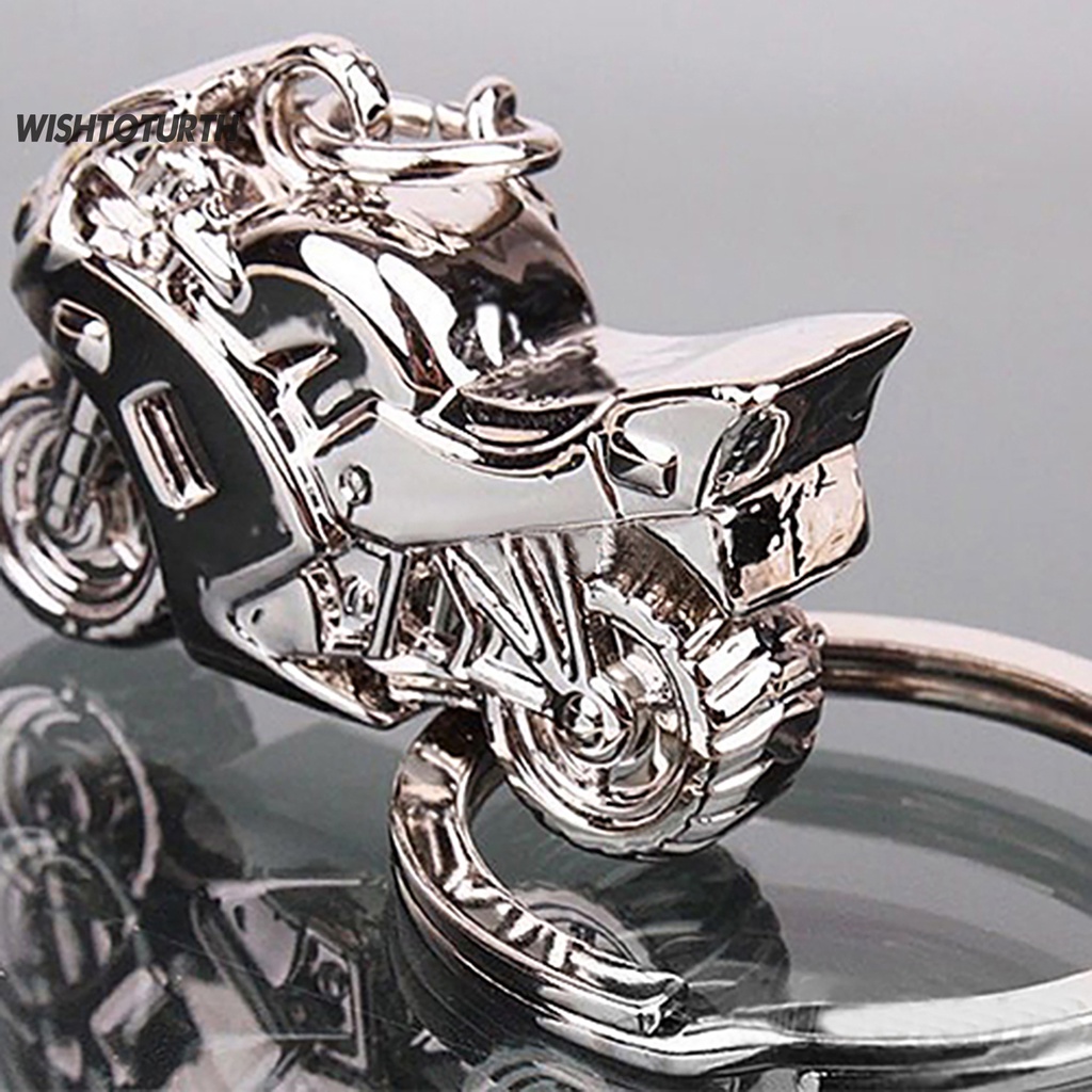 Móc Khóa Hợp Kim Kẽm Hình Xe Mô Tô Độc Đáo