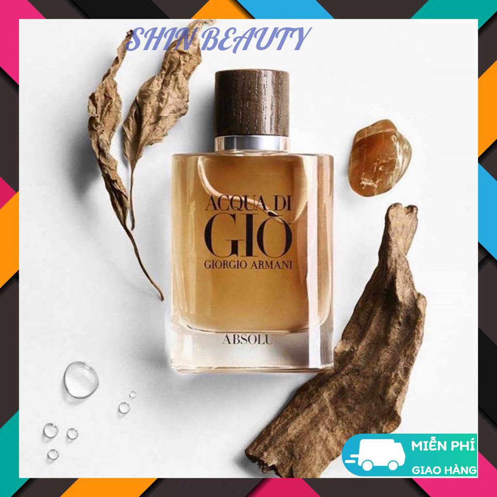 Nước Hoa  𝑨𝒄𝒒𝒖𝒂 𝑫𝒊 𝑮𝒊𝒐̀ 𝑨𝒃𝒔𝒐𝒍𝒖_Hương Thơm Lịch Lãm Cho Người Đàn Ông Thích Mùi Gỗ