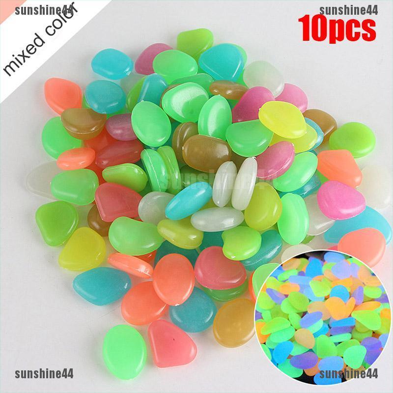 (sunshine44) Đá Cuội Dạ Quang Trang Trí Bể Cá