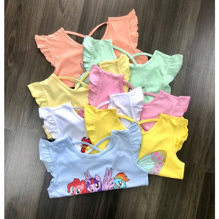 Set Áo Và Chân Váy Pony Bé Gái 20kg-50kg vnxk