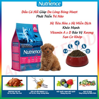 Thức Ăn Cho Chó Poodle Nutrience Original Bao 2,5kg Da Lông Bóng Mượt - Thịt Gà, Rau Củ Quả Trái Cây