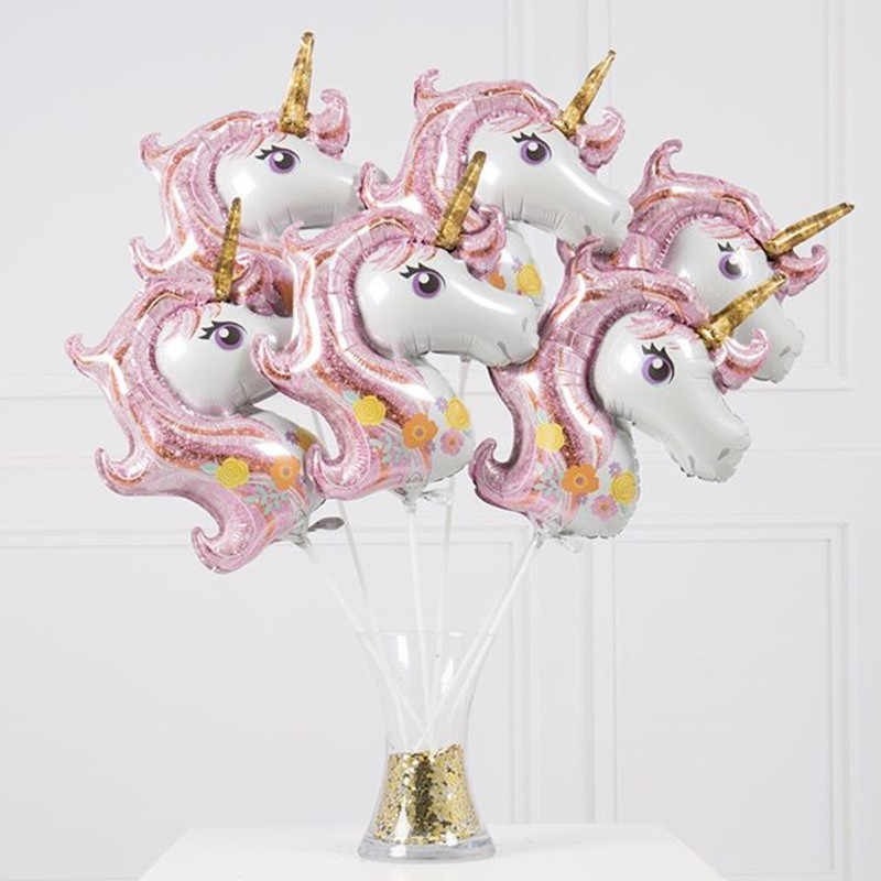 Bong bóng lá nhôm hình ngựa pony kích thước nhỏ 16 inch