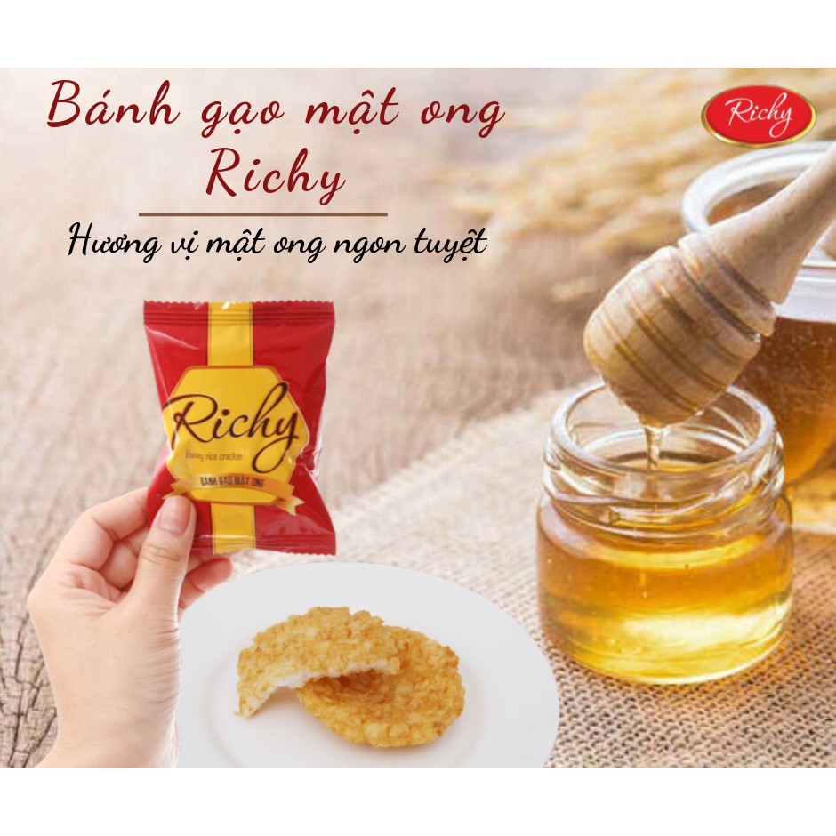 Bánh gạo Richy Mật ong 108gr