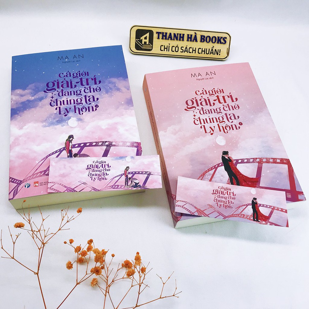 Sách - Cả Giới Giải Trí Đang Chờ Chúng Ta Ly Hôn (Combo 2 Cuốn, Tặng Kèm Bookmark) - Thanh Hà Books HCM