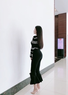 quần ống loe sang chảnh ( ảnh thật )
