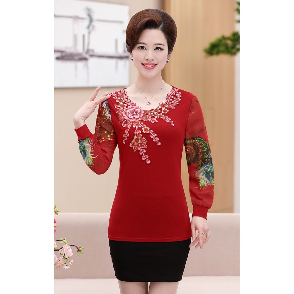 ÁO KIỂU TRUNG NIÊN BMT 132