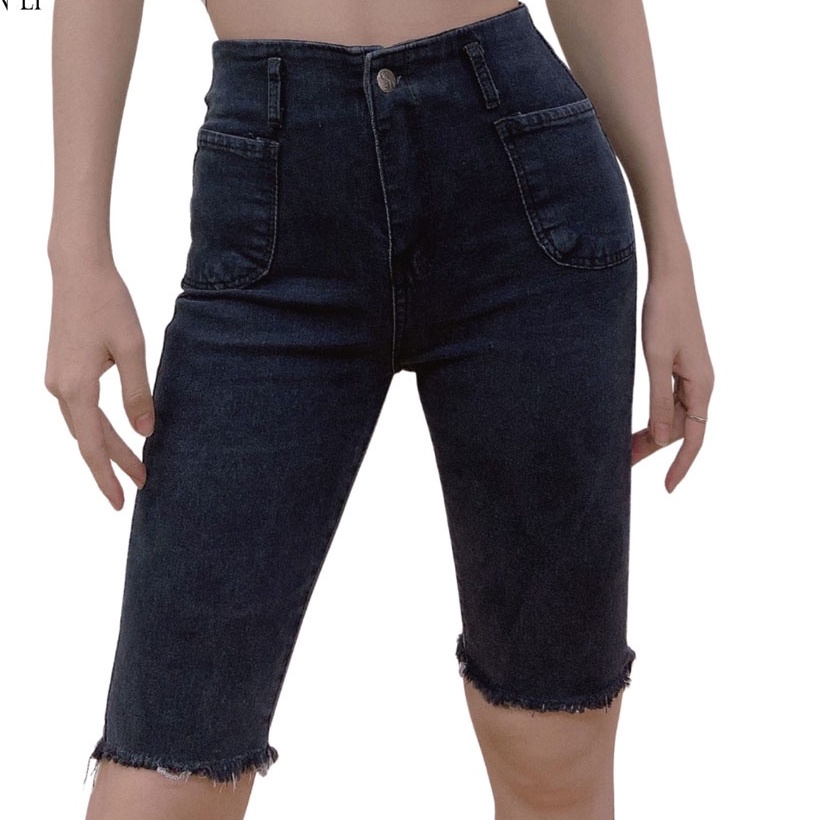 [CAM KẾT ẢNH THẬT, HÀNG Y HÌNH!] Quần jean ngố nữ cao cấp  xinh xắn - phù hợp tuổi teen trẻ trung, năng động