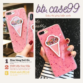 Ốp Lưng lPH0NE ⚡ Ốp Lưng Điện Thoại lPH0NE 3D Kem Xinh ⚡ 6/6s/6P/6SP/7/8/7P/8P/X/Xs/Xsmax/11/11PM/12Pro/12PM - bb.case99