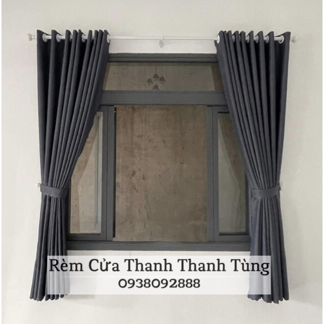 [Giảm 15k đơn 0đ] Rèm cửa chính, cửa sổ chống nắng, cản sáng gấm mịn cao cấp, may theo yêu cầu