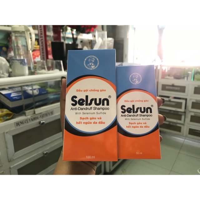 Dầu gội chống gàu Selsun 50ml