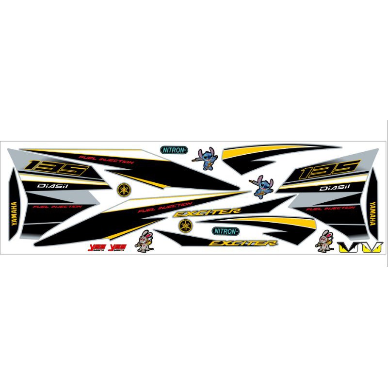 Tem rời ex 135 ko bay màu