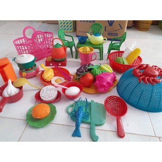 Đồ chơi nấu ăn, nhà bếp, bán hàng dành cho bé trai, bé gái 1.5kg