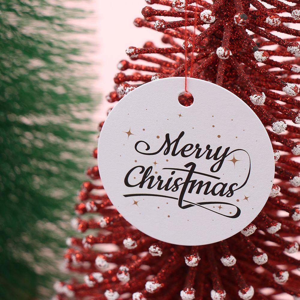 100 Thẻ Quà Tặng Giáng Sinh Hình Hoa Tuyết, Ông Già Nô En