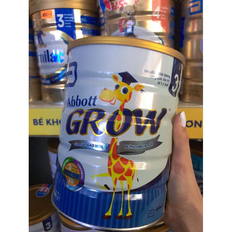Sữa Bột Dinh Dưỡng Abbott Grow 3  900g