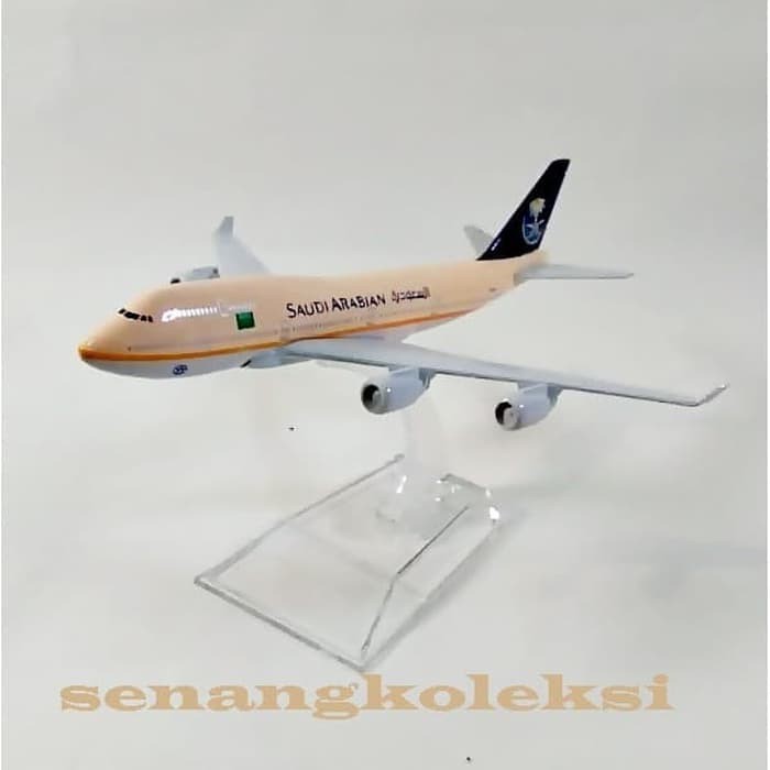 Diecast Saudi Arabia Plane 4 Engines