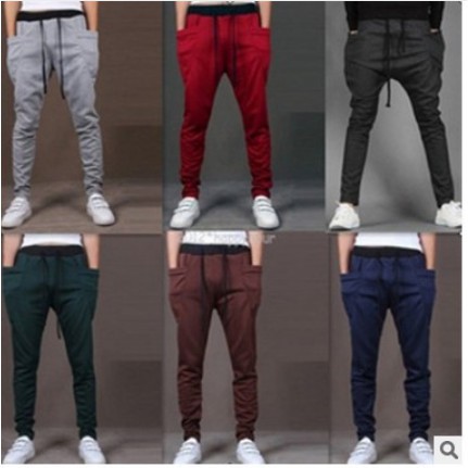 Quần thể thao thun jogger, phong cách Hàn Quốc