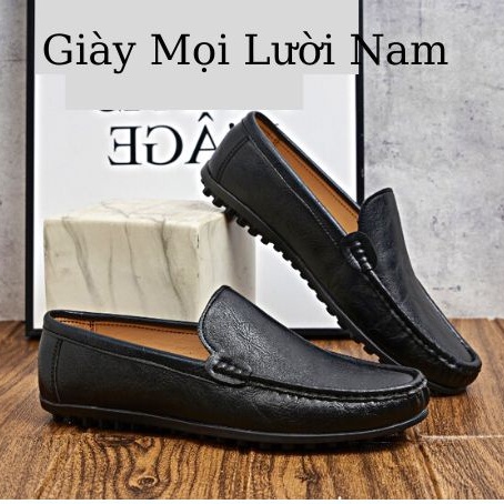 Giày Tây Nam Da Cao Cấp,Giày Mọi Nam Công Sở Phù Hợp Với Giới Trẻ