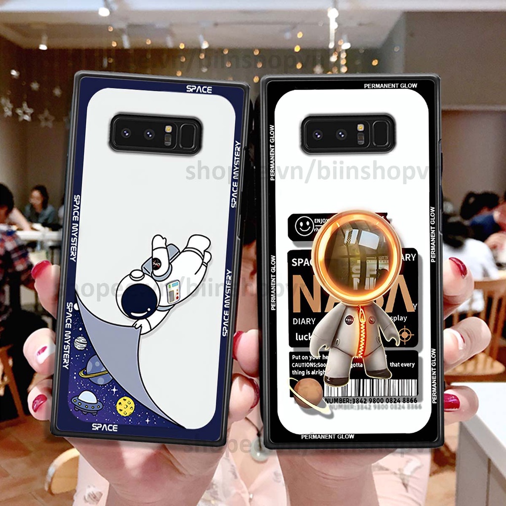 Ốp Samsung Note 8 phi hành gia vũ trụ space.x siêu đẹp, thời trang