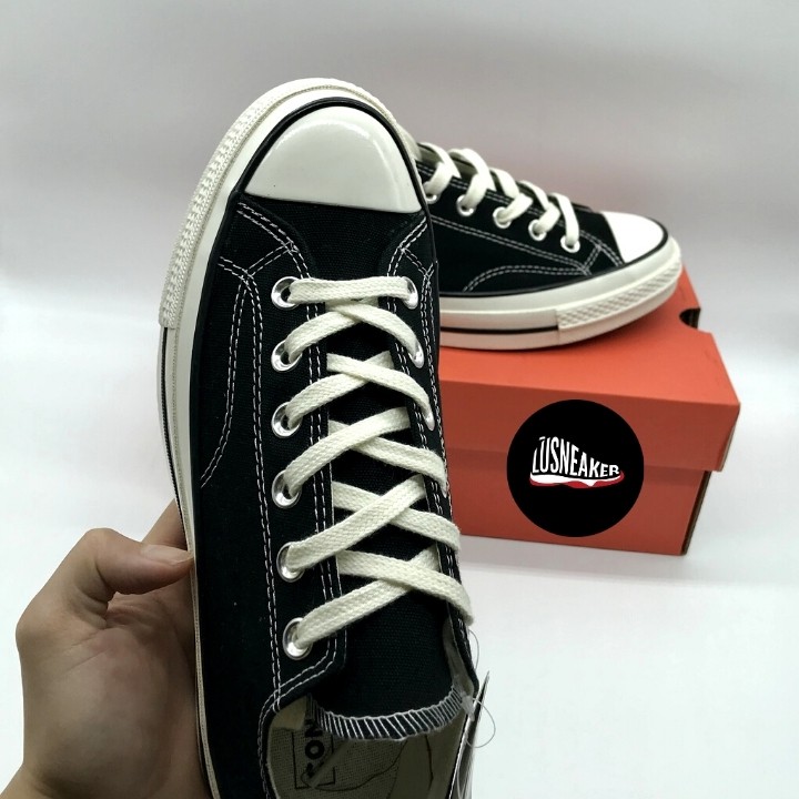 Giày Convers thấp cổ đen trắng 💝FREESHIP💝 Giầy thể thao nam nữ đủ size, Sneaker nữ trắng | BigBuy360 - bigbuy360.vn