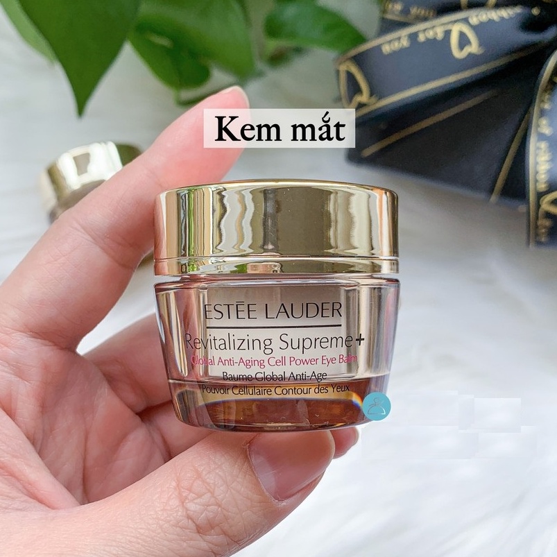 FULLSIZE - Kem Dưỡng Mắt Estee Lauder Revitalizing Supreme+ Global Anti-Aging Cell Power Eye Balm 15ML