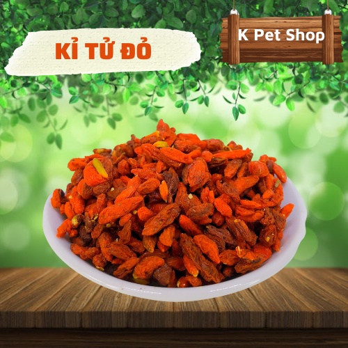 Kỷ Tử Khô Thức Ăn Hamster  FREE SHIP  Đồ Ăn Vặt Không Chất Bảo Quản, Phụ Gia Hamster, Nhím , Sóc, Thỏ, Bọ .....