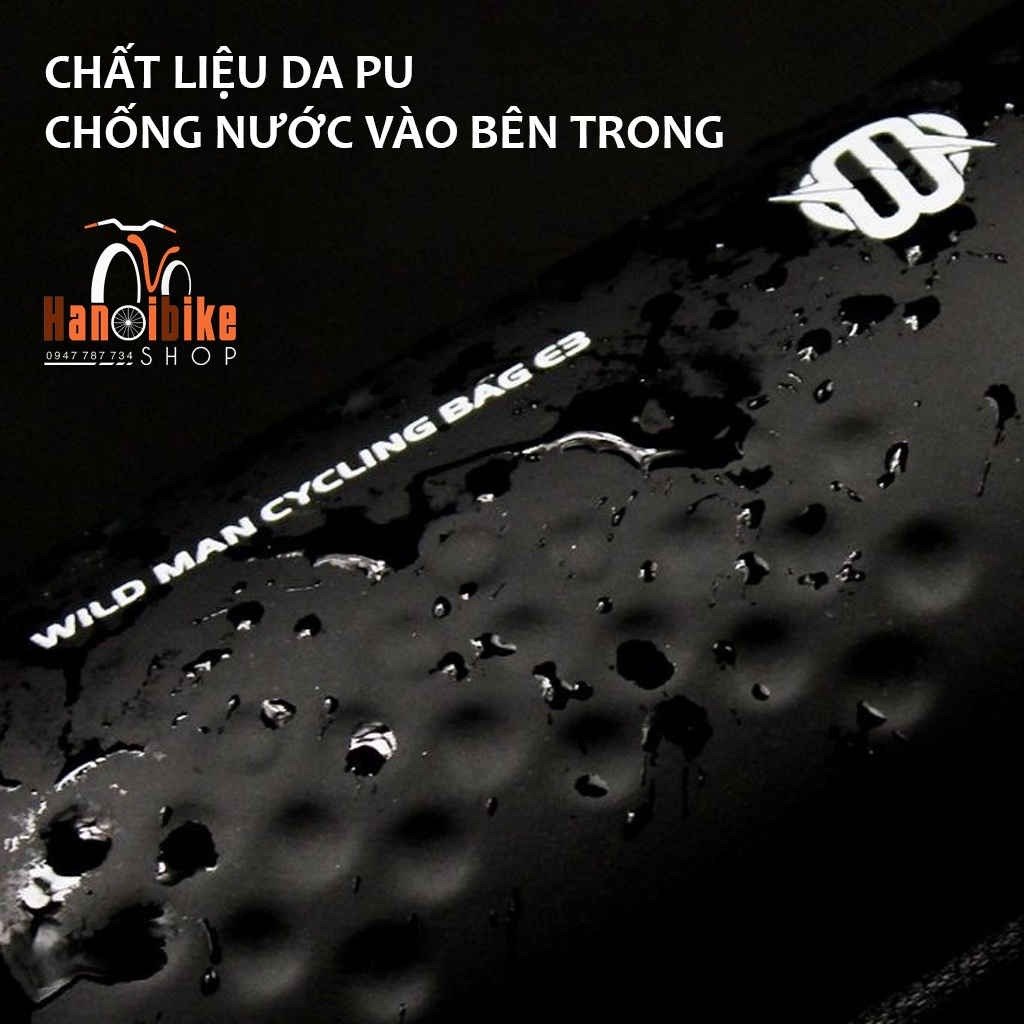 Bình tool đa năng đựng đồ Wildman gắn ở gọng bình nước xe đạp