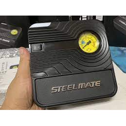 Bơm lốp điện tử Steelmate P05 tự ngắt và Steelmate P03 cơ - Bơm lốp ô tô Steelmate