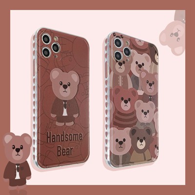 Ốp Lưng Hình Gấu Brown Đáng Yêu Cho Iphone 7 8 Plus 11 Cute Iphone 11 Pro Max 11 Promax 12 12 Pro 12 Promax