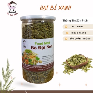 500gr nhân hạt bí xanh đã sấy chín | bò đội nón shop