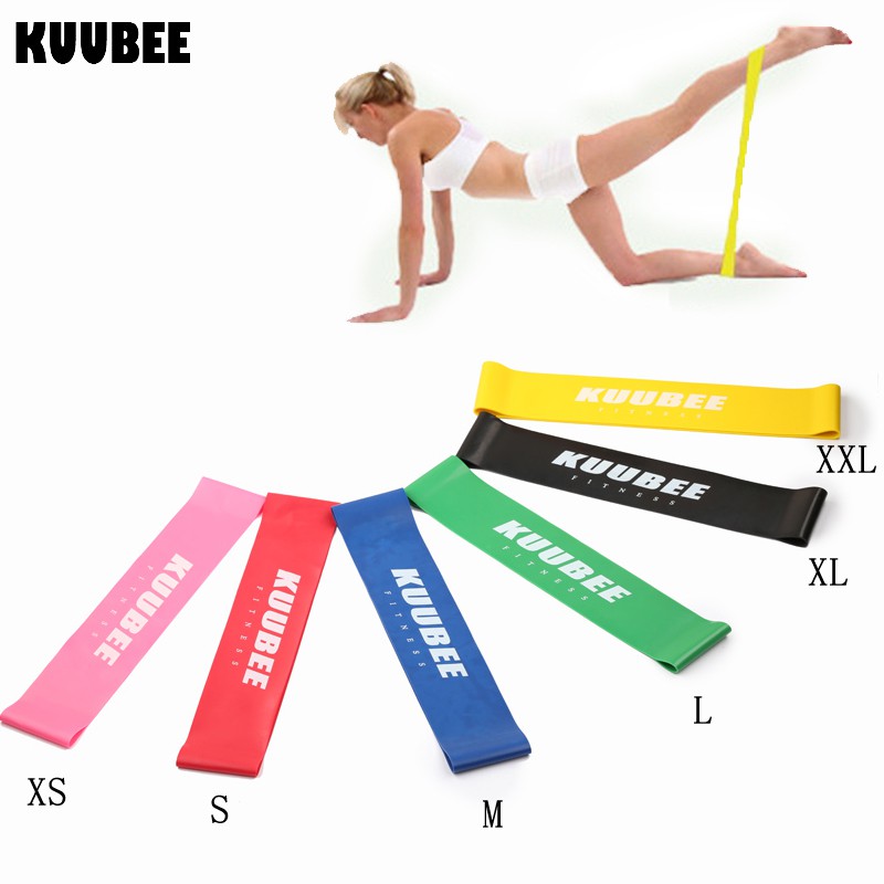 1 Gói (6 Cái) Dây Cao Su Đàn Hồi Tập Yoga / Thể Hình Mới Nhất